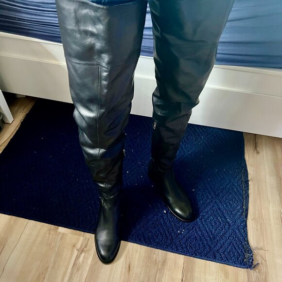 Thigh high boots size 13 - Picture 3 of 11